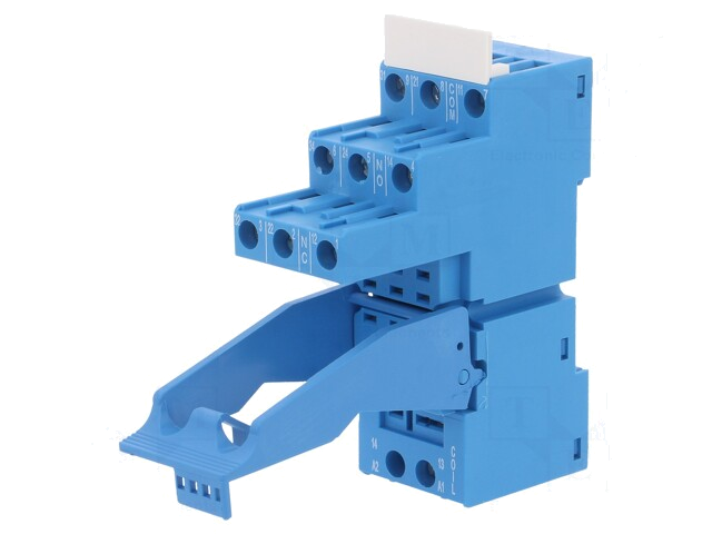 Socket; PIN: 11; 10A; 250VAC; 55.33,85.03; op DIN-rail; Serie: 55.33 Socket; PIN: 11; 10A; 250VAC; 55.33,85.03; op DIN-rail; Serie: 55.33